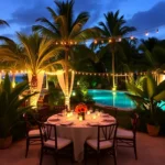Jardines de eventos en Cancún, Quintana Roo